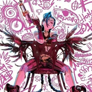 Afiche de Jinx - Arcane (League of Legends)